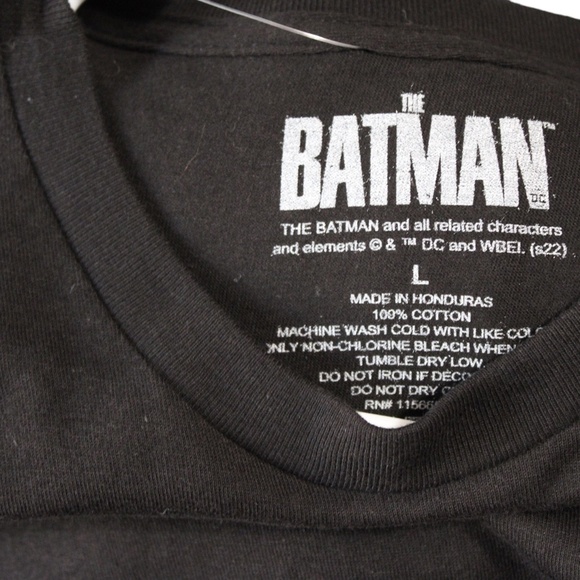 DC Comics Batman Bat Mobile T Shirt‎ Black Large - Picture 4 of 4